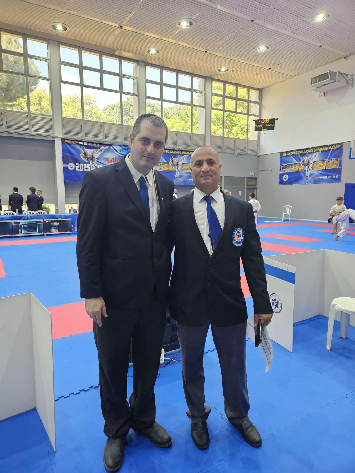 ابطال وبطلات مدرسة حسني عرار للكراتيه يشاركون في بطولة اسرائيل للكراتيه للعام 2025